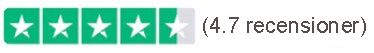 4,7 av 5 anmeldelser